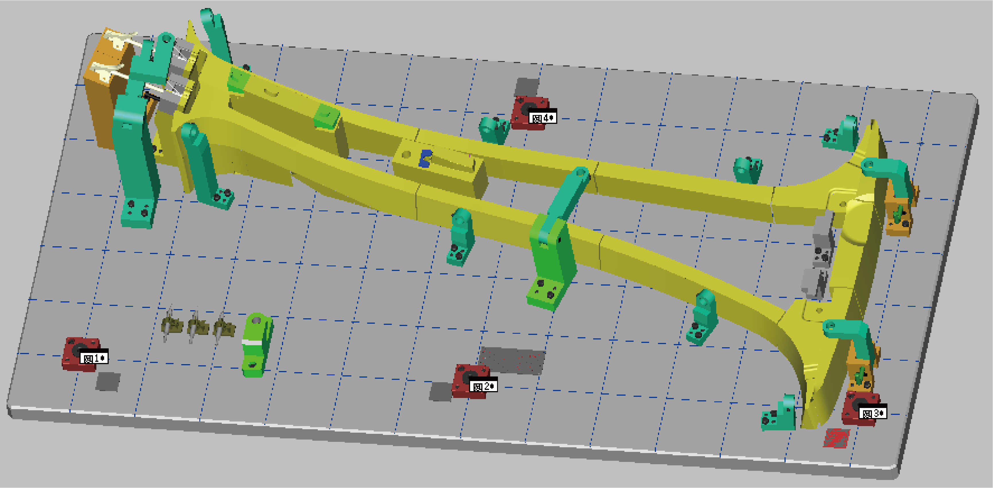 如何使用思瑞龍門三坐標(biāo)測量機(jī)進(jìn)行檢具檢測(圖2) 如何使用思瑞龍門三坐標(biāo)測量機(jī)進(jìn)行檢具檢測(圖2)
