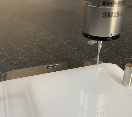 GLASS非接觸式檢測專機高效完成3D玻璃R角測量任務(wù)(圖6)